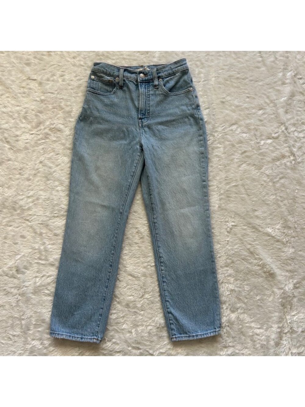 Madewell The Perfect Vintage Jeans Light Wash Denim Women’s 26P Retro High-Rise